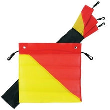 Pack of 4 Red & Yellow Oversize Load Flags - 130.0002